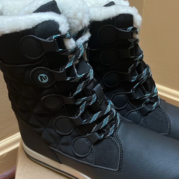 Merrell Heidi waterproof insulated snow boots NEW in box - Picture 5 of 11